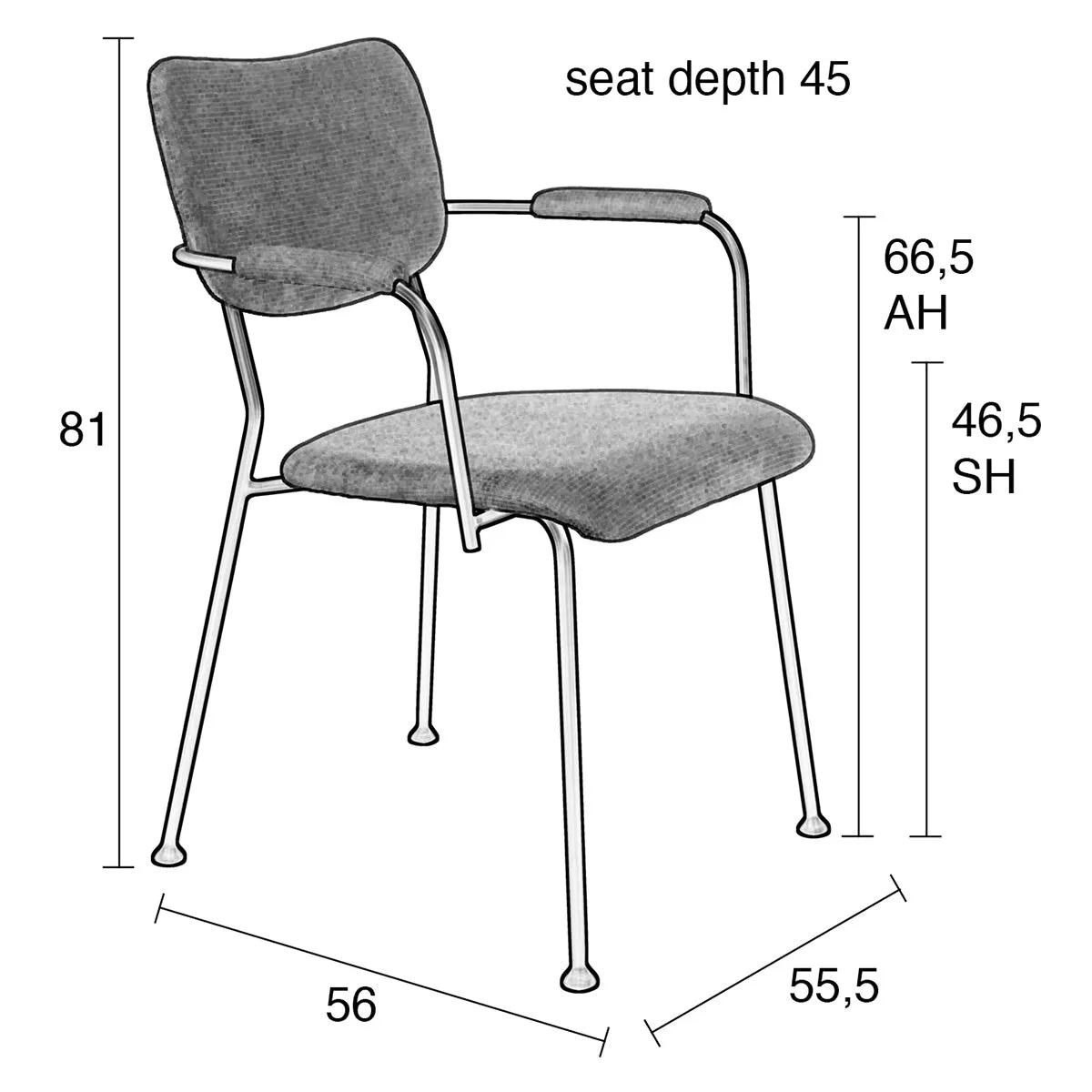 Benson Armchair (2/Set)