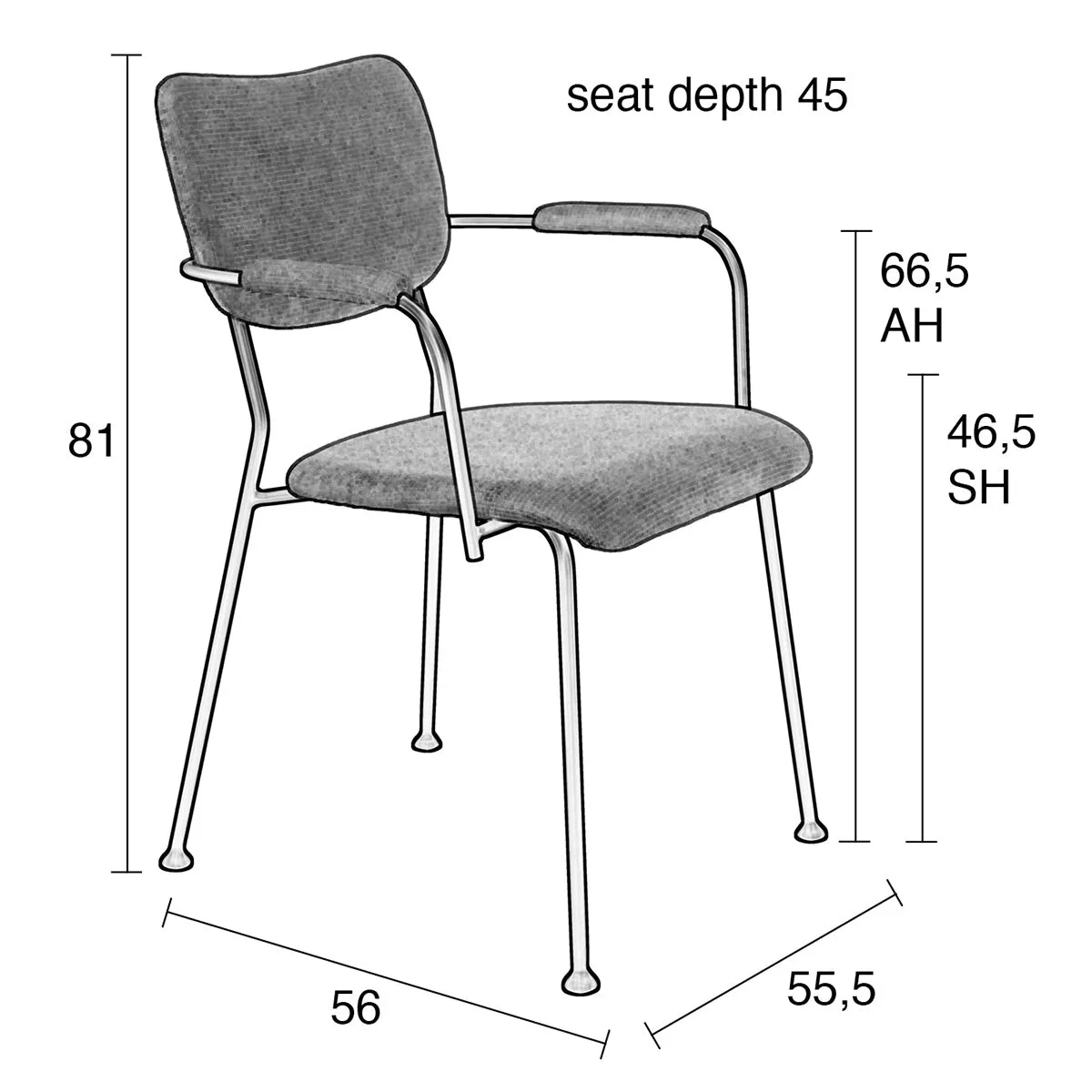 Benson Armchair (2/Set)