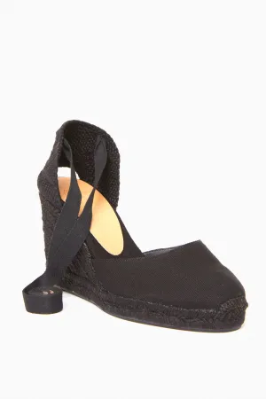 Black Carina Espadrilles