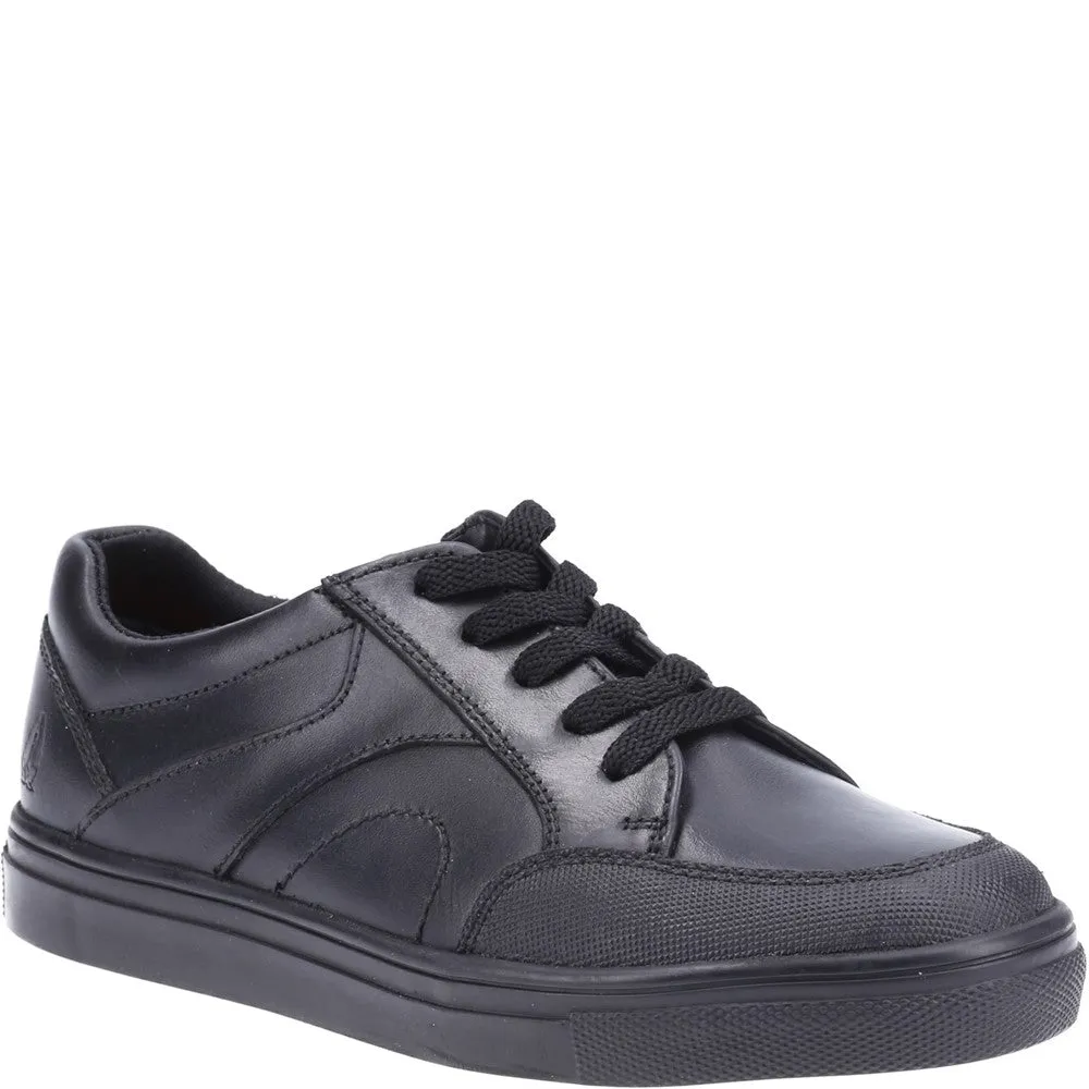 Black Shawn Junior School Shoes