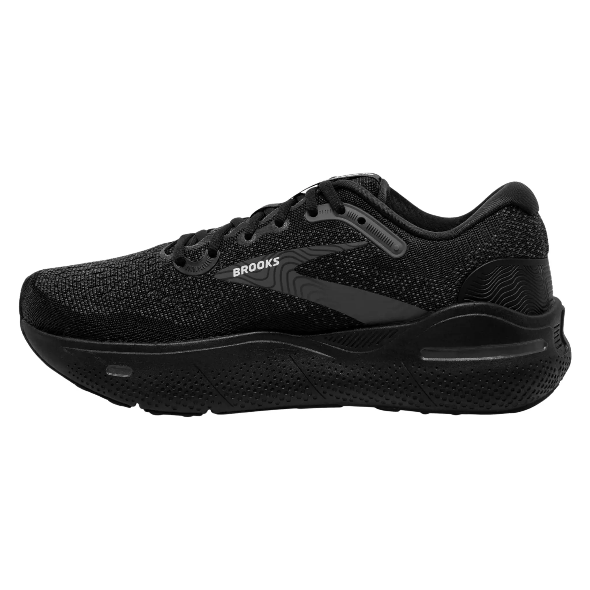 Brooks Women's 120395 020 Ghost Max Black Black Ebony Cushion Neutral Running Shoes