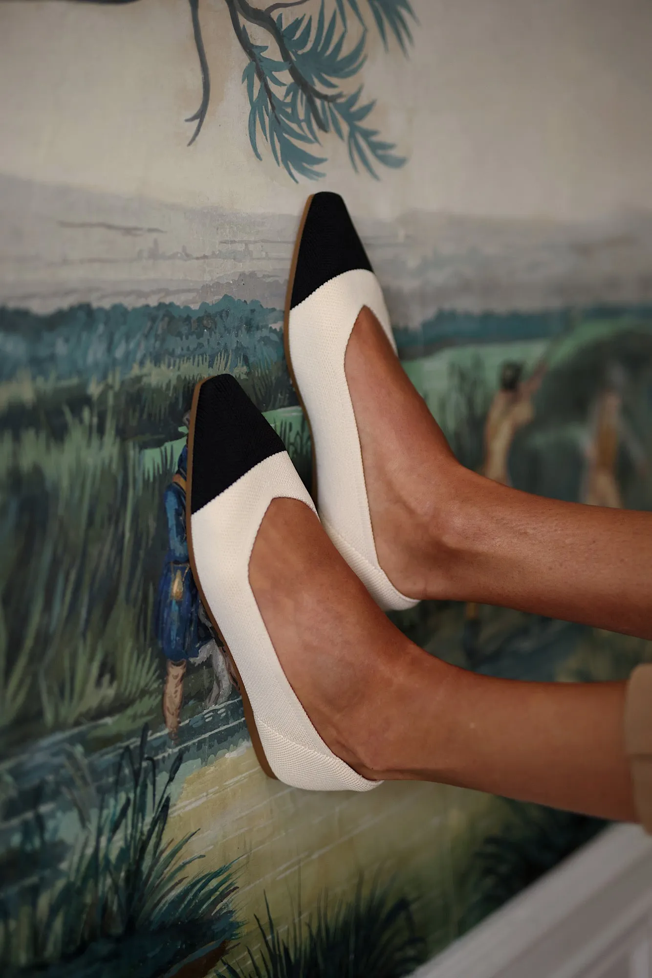 Celine Recycled Ballet Flats