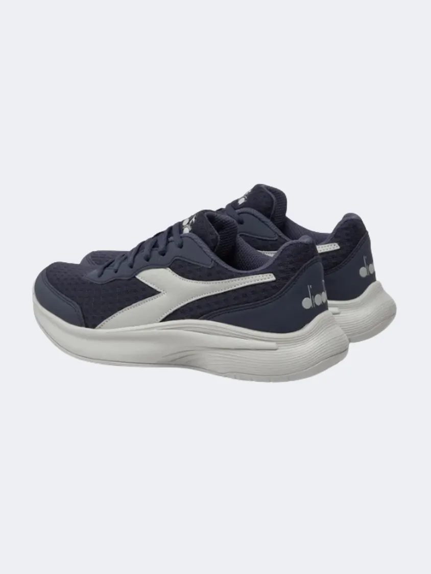 Diadora Eagle 5 Men Running Shoes Navy/Silver