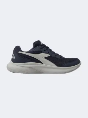 Diadora Eagle 5 Men Running Shoes Navy/Silver