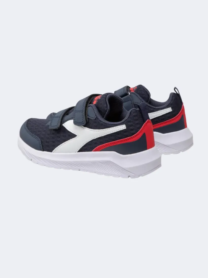 Diadora Falcon 2 Jr Ps-Boys Running Shoes Dark Blue