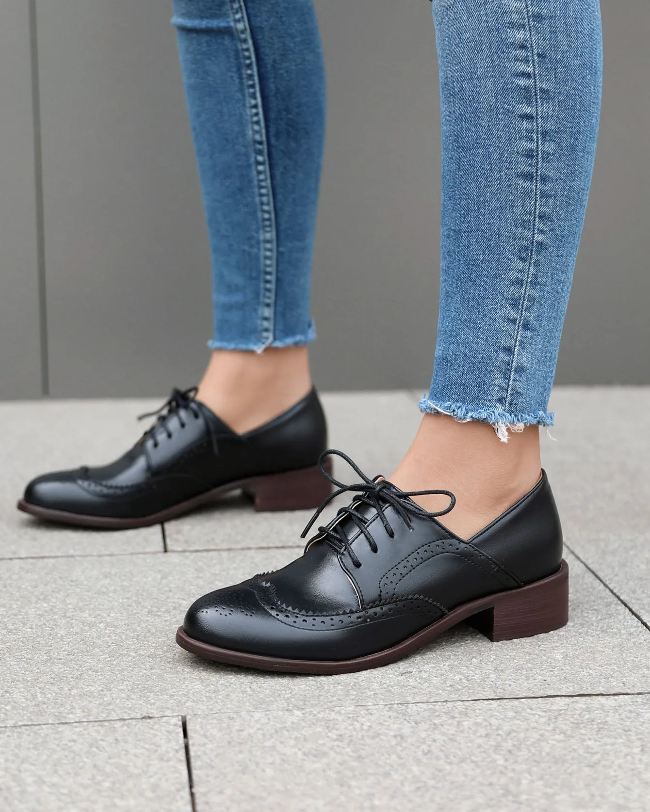 elveswallet Business casual Lace-up Brogues Shoes