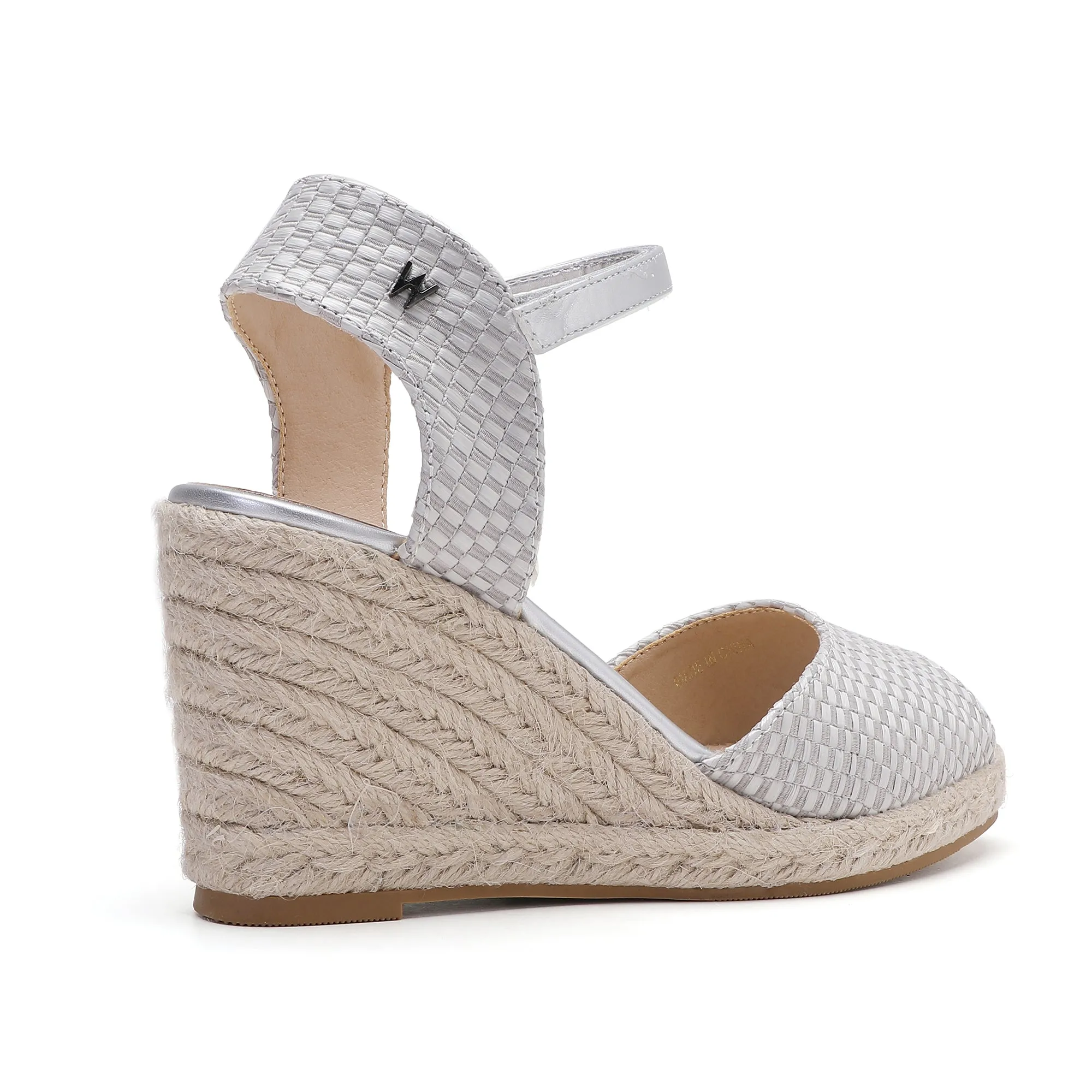 Flora Grey Espadrilles