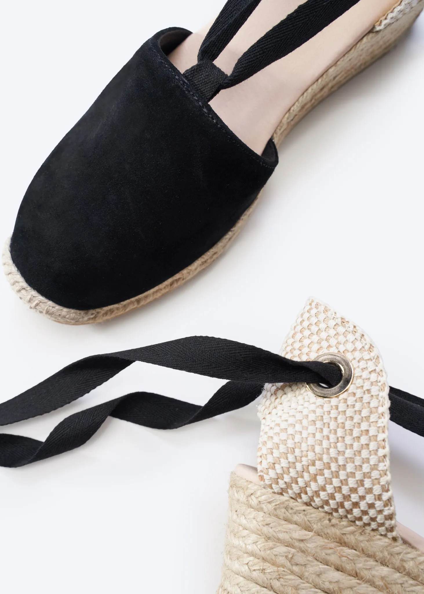 Fosca Suede Espadrille Wedges