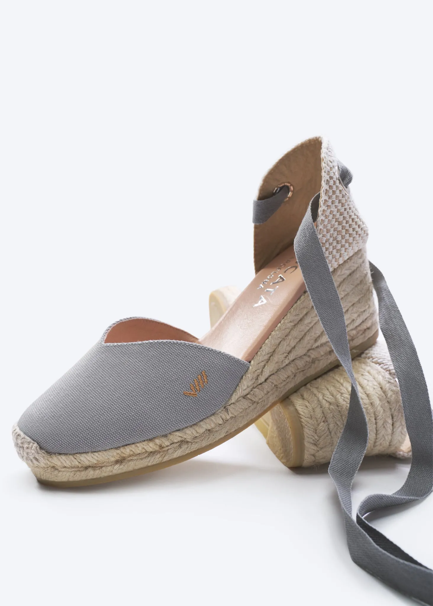 Gava Canvas Espadrille Wedges