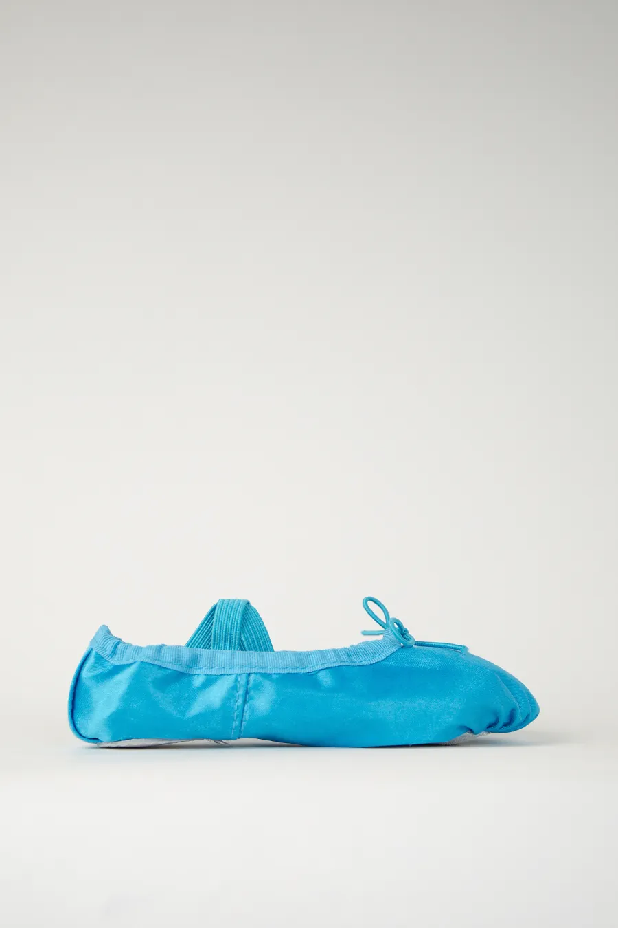 Girl's Blue Ballet Shoes - Satin