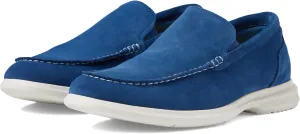 Hamptons Moc Toe Venetian Loafer Florsheim Blue Suede