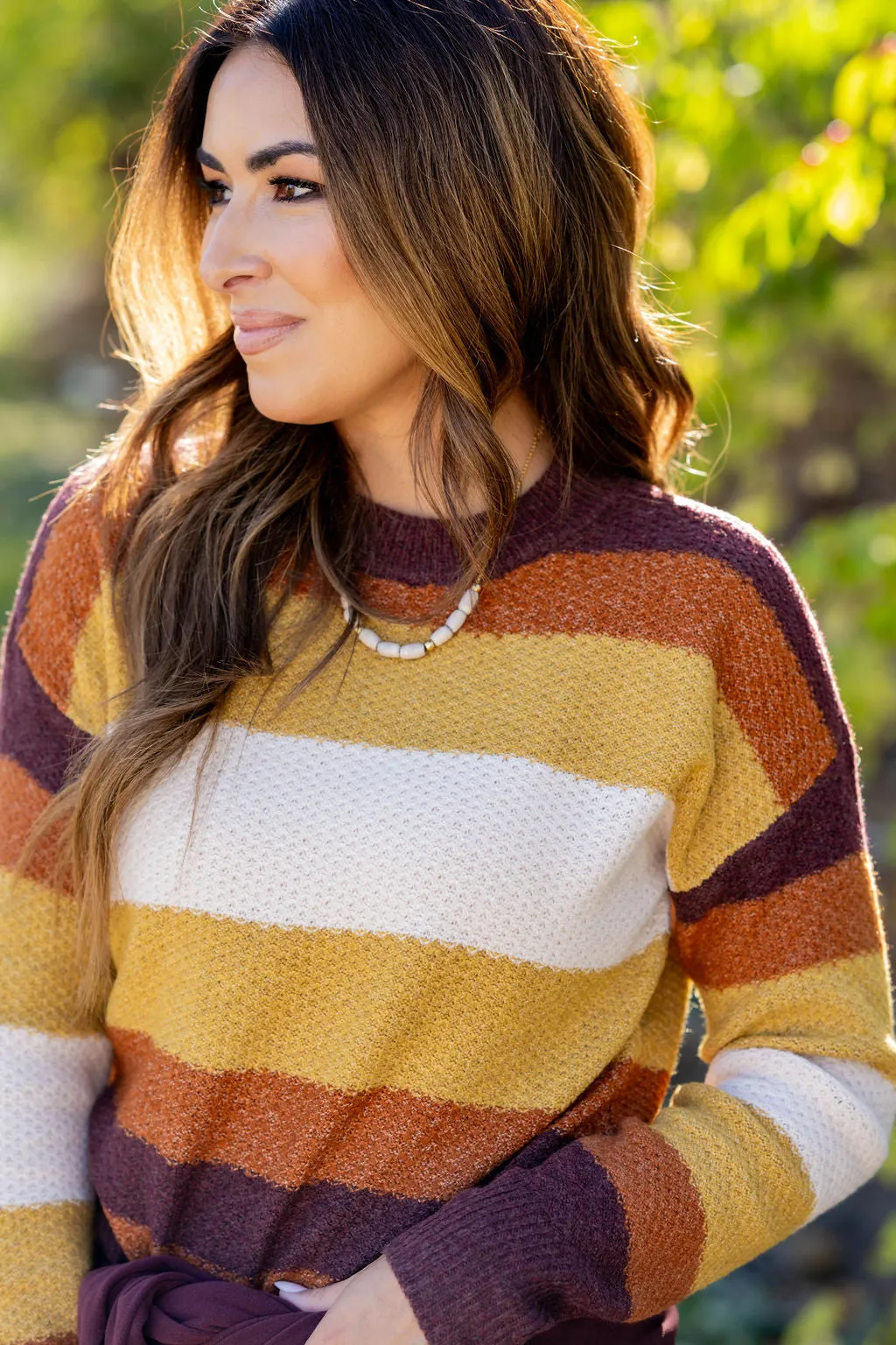 Harvest Striped Sweater