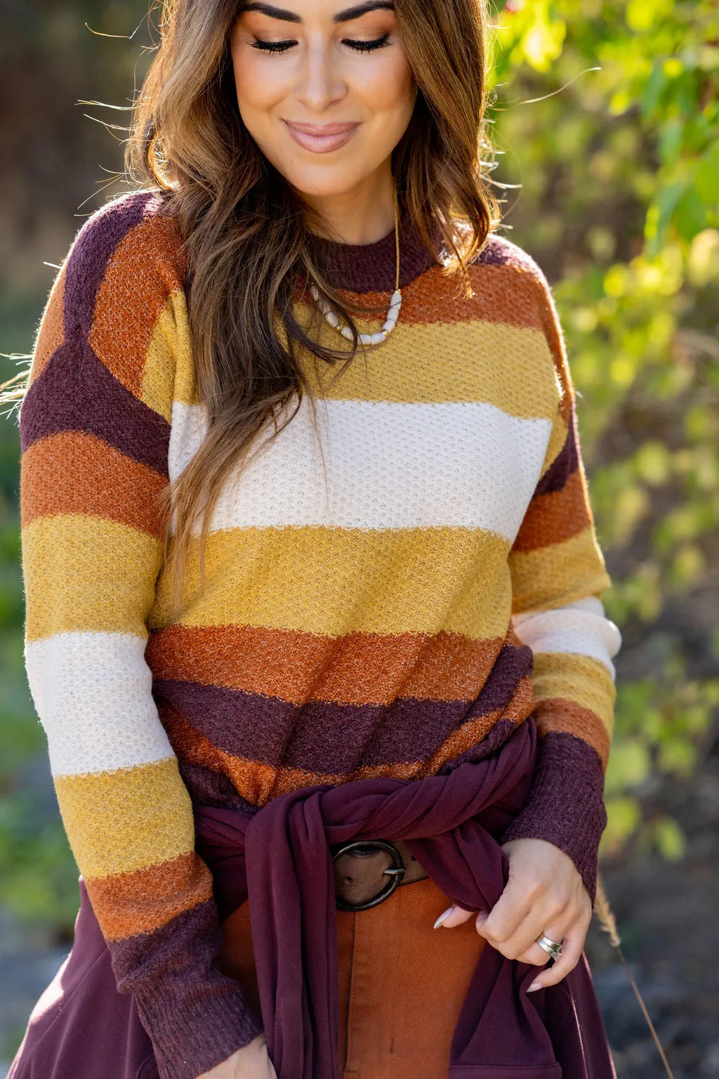 Harvest Striped Sweater