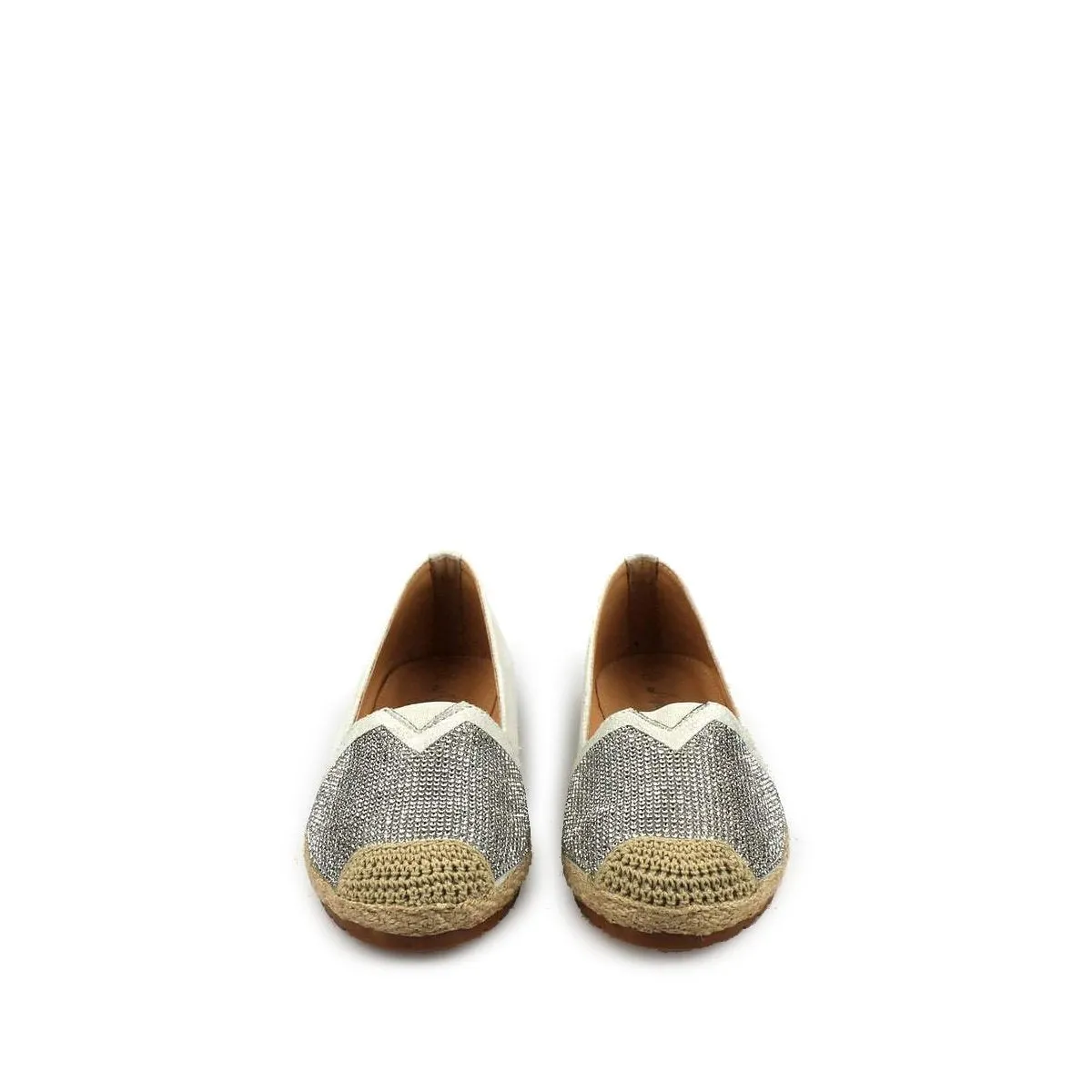 HELENA Flat Espadrille With Diamante Shoe