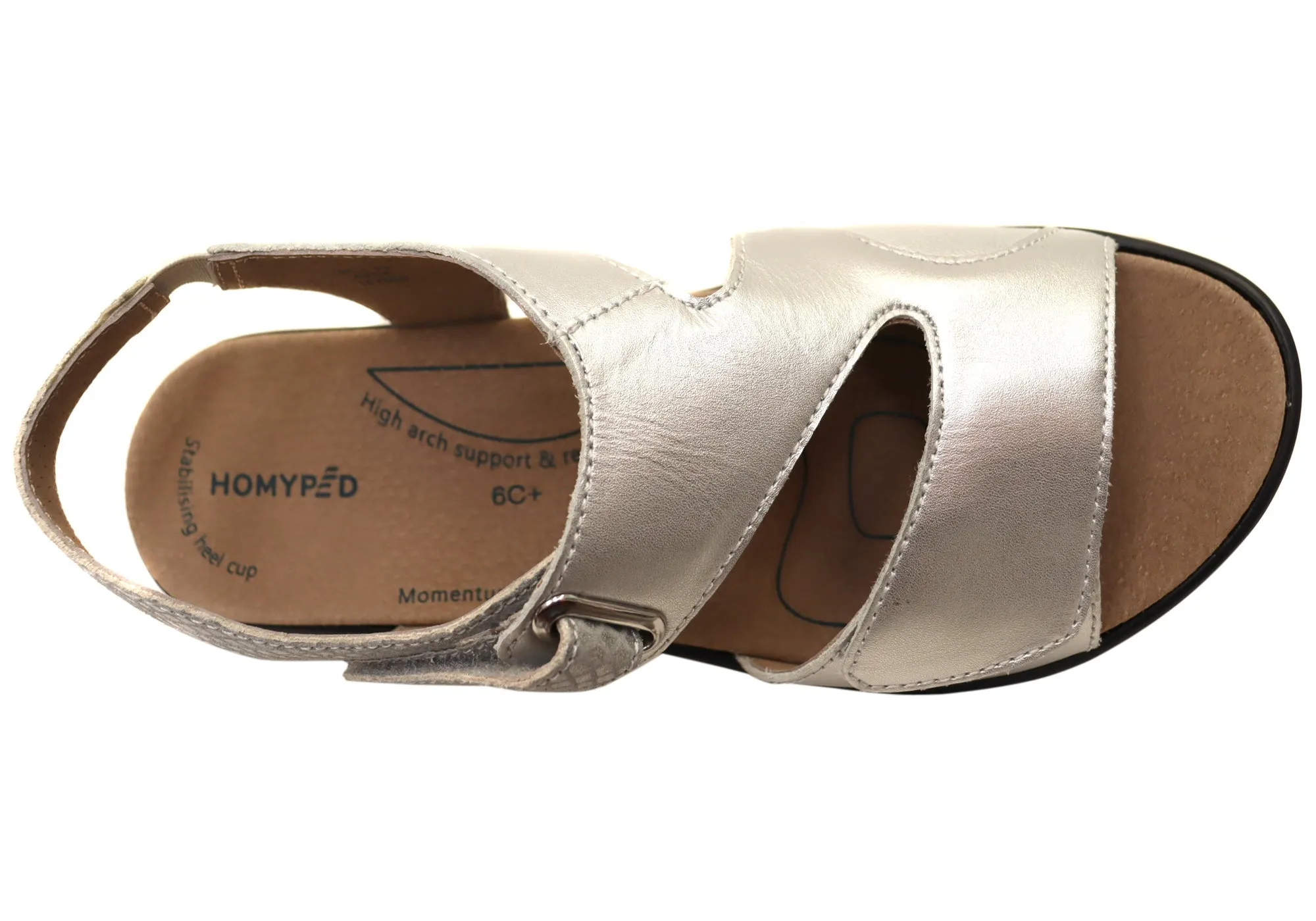 Homyped Avril Womens Supportive Leather Sandals