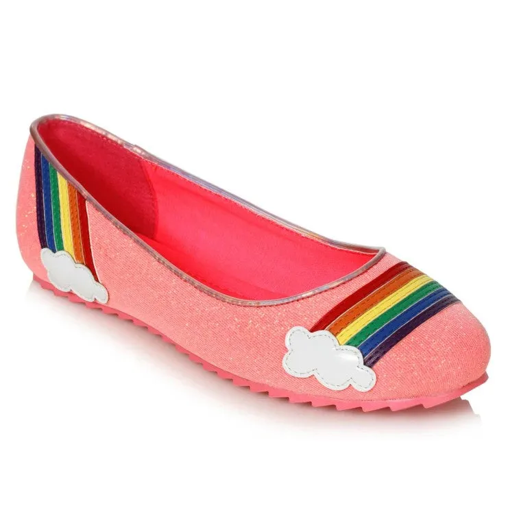 Hope-100 Rainbow Ballet Flats