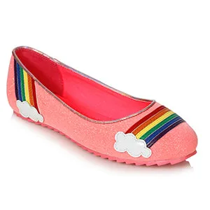 Hope-100 Rainbow Ballet Flats