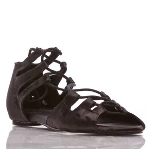 Legato - Black Satin - Street Sole