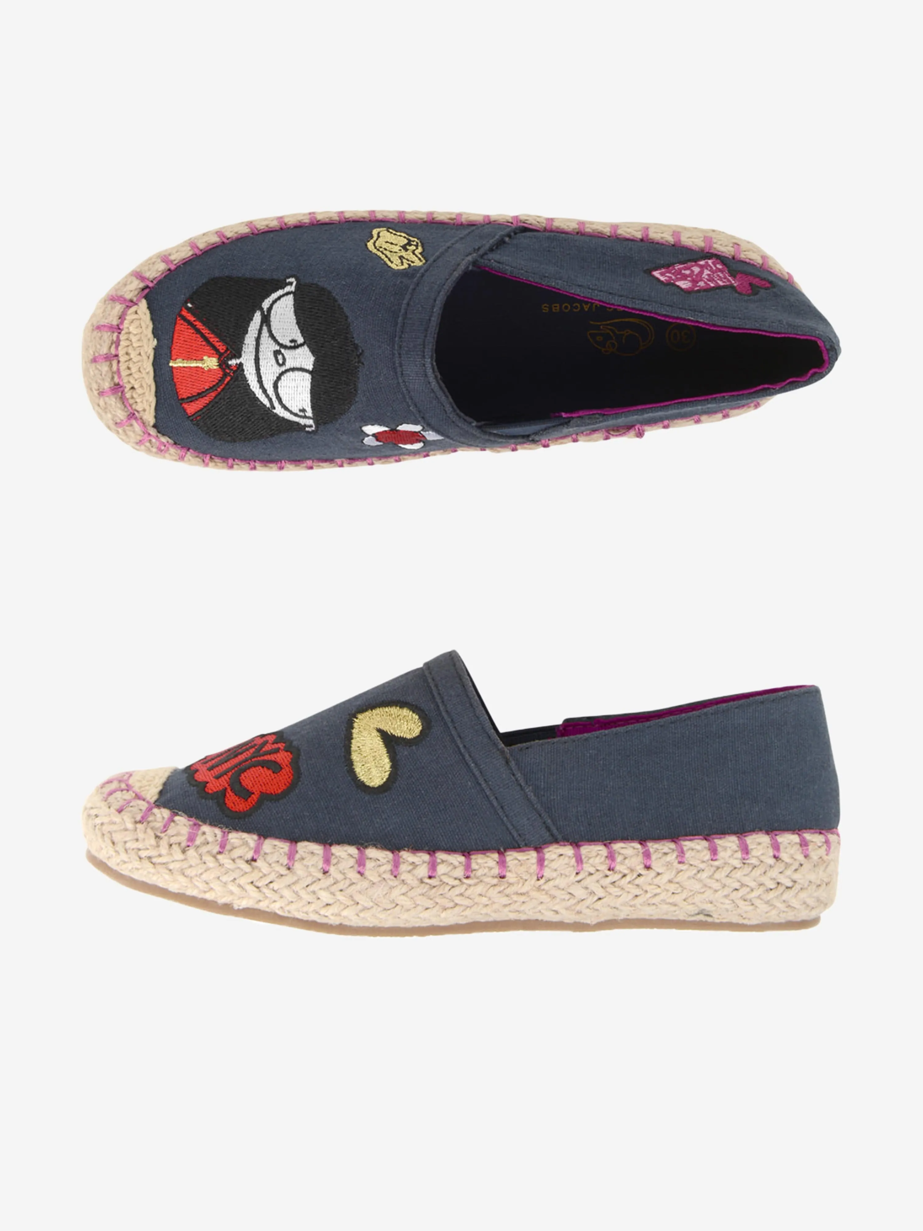 MARC JACOBS Girls Miss Marc Espadrilles