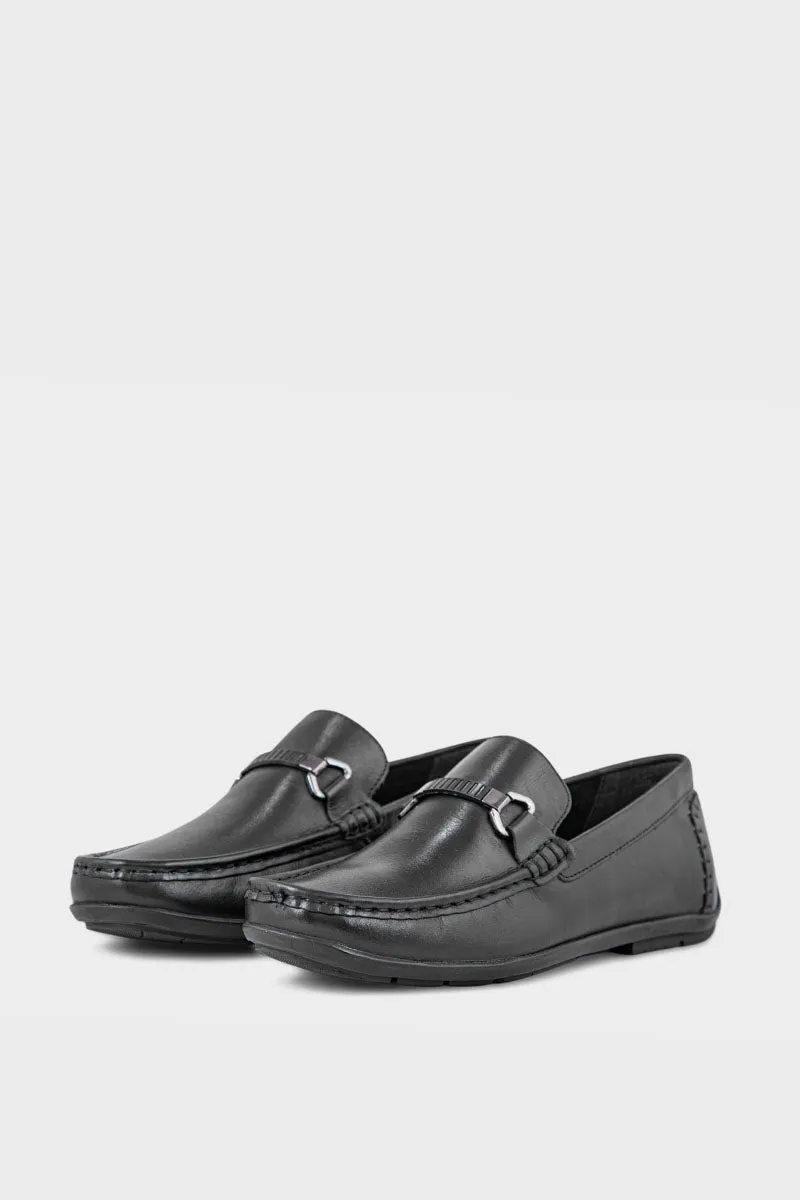 Men Casual Moccasin MC4004-Black