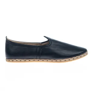 Men's Black Slip On Shoes