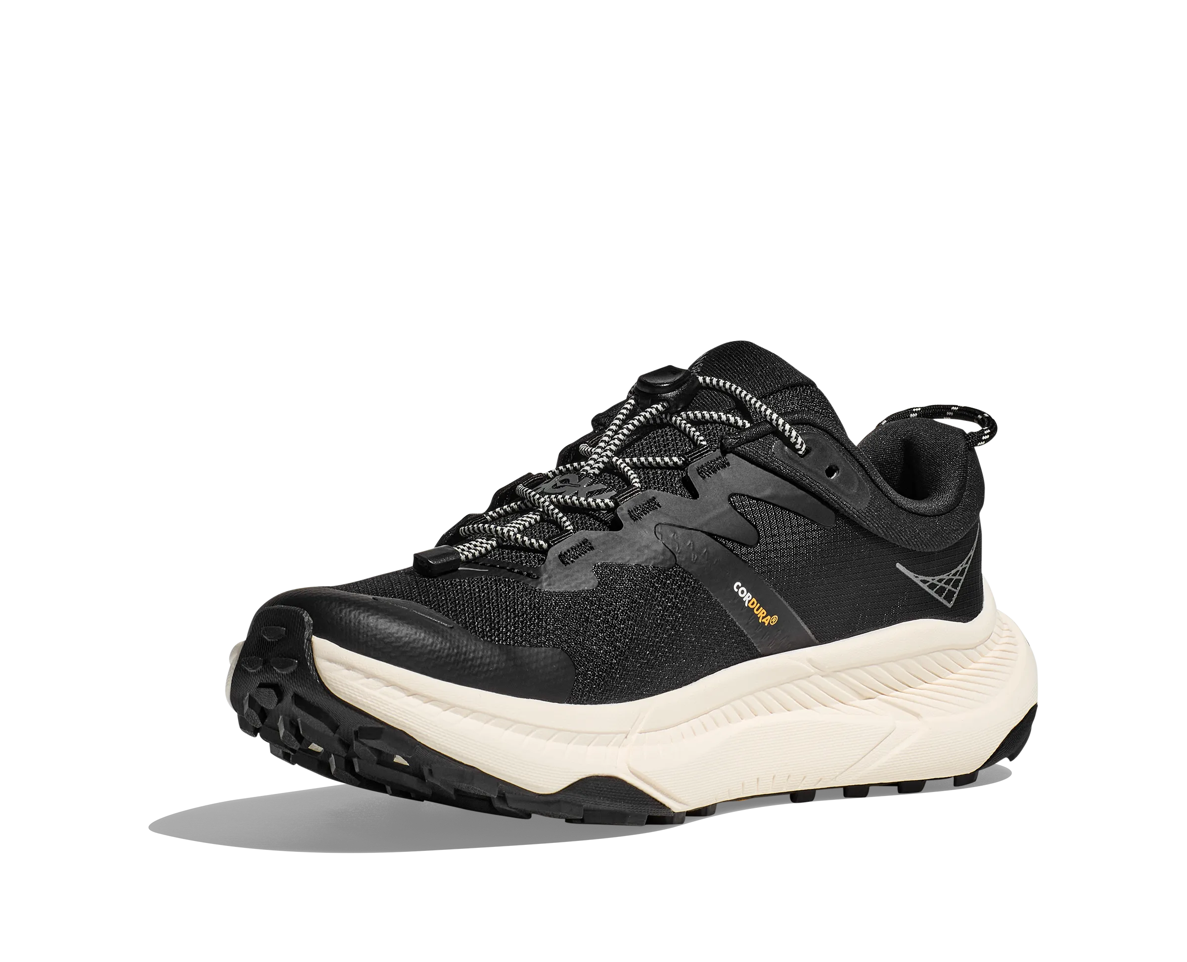 Men's Hoka Transport Color: Black / Alabaster