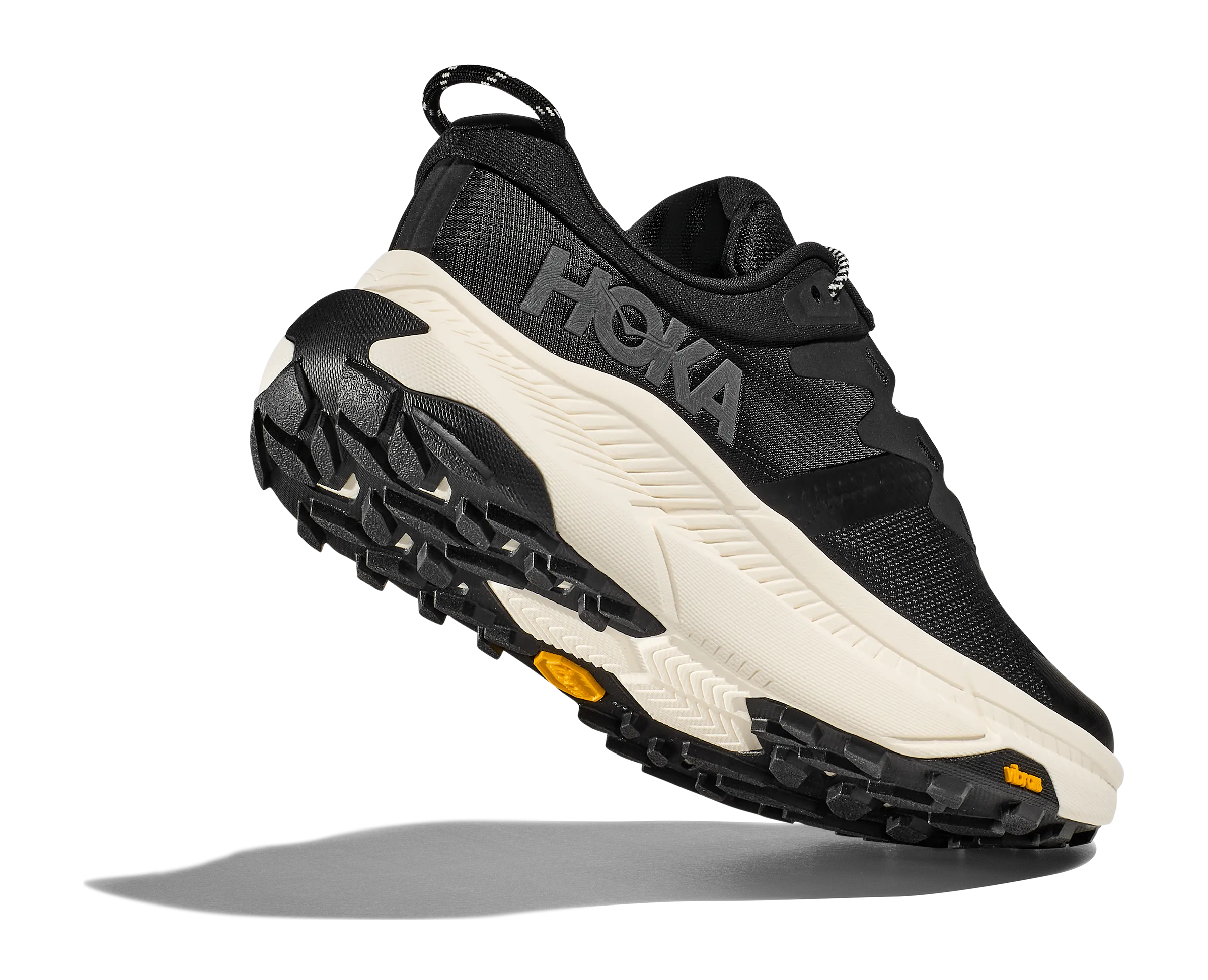 Men's Hoka Transport Color: Black / Alabaster