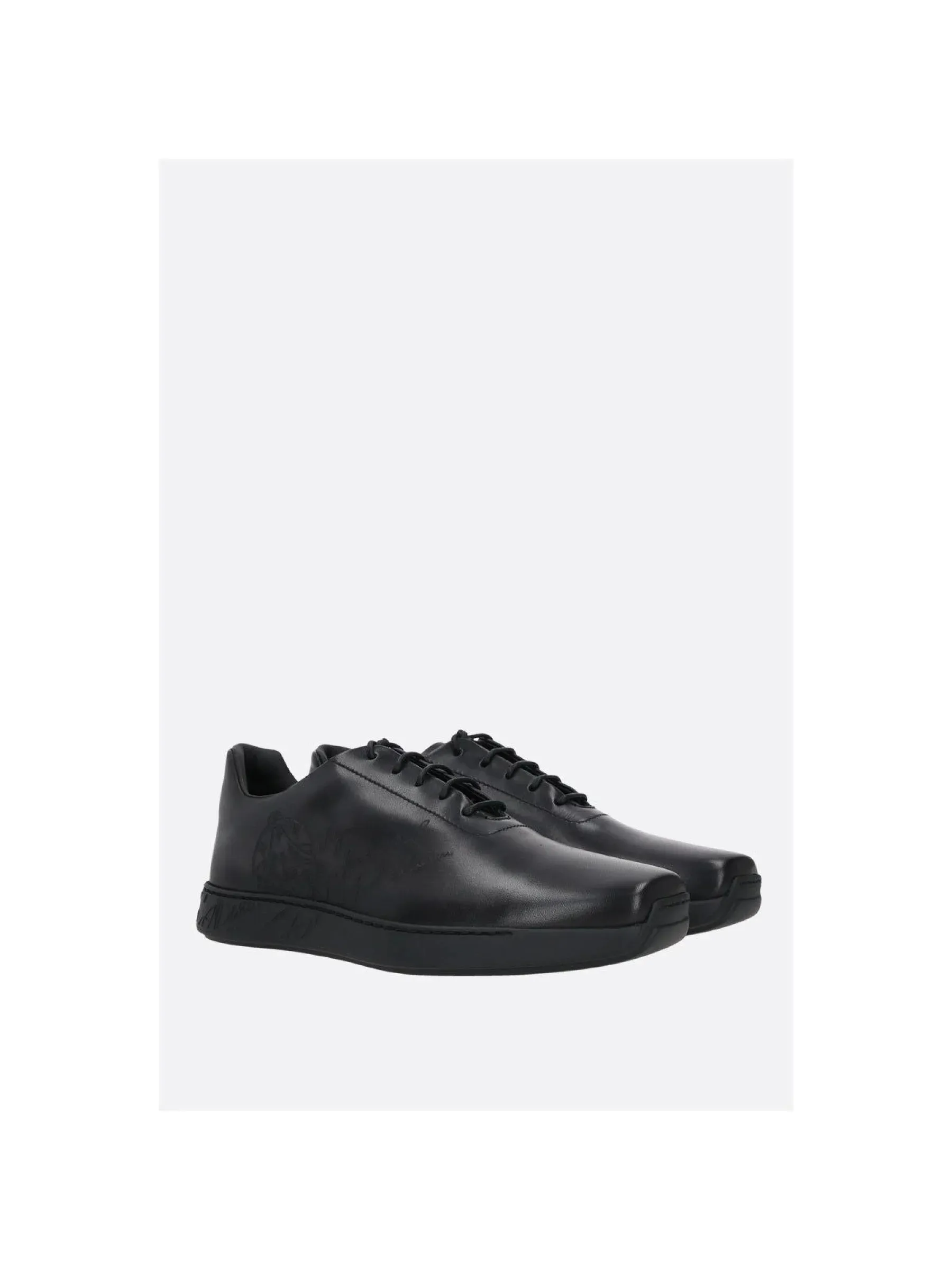 Metropolitain Scritto Leather Oxfords