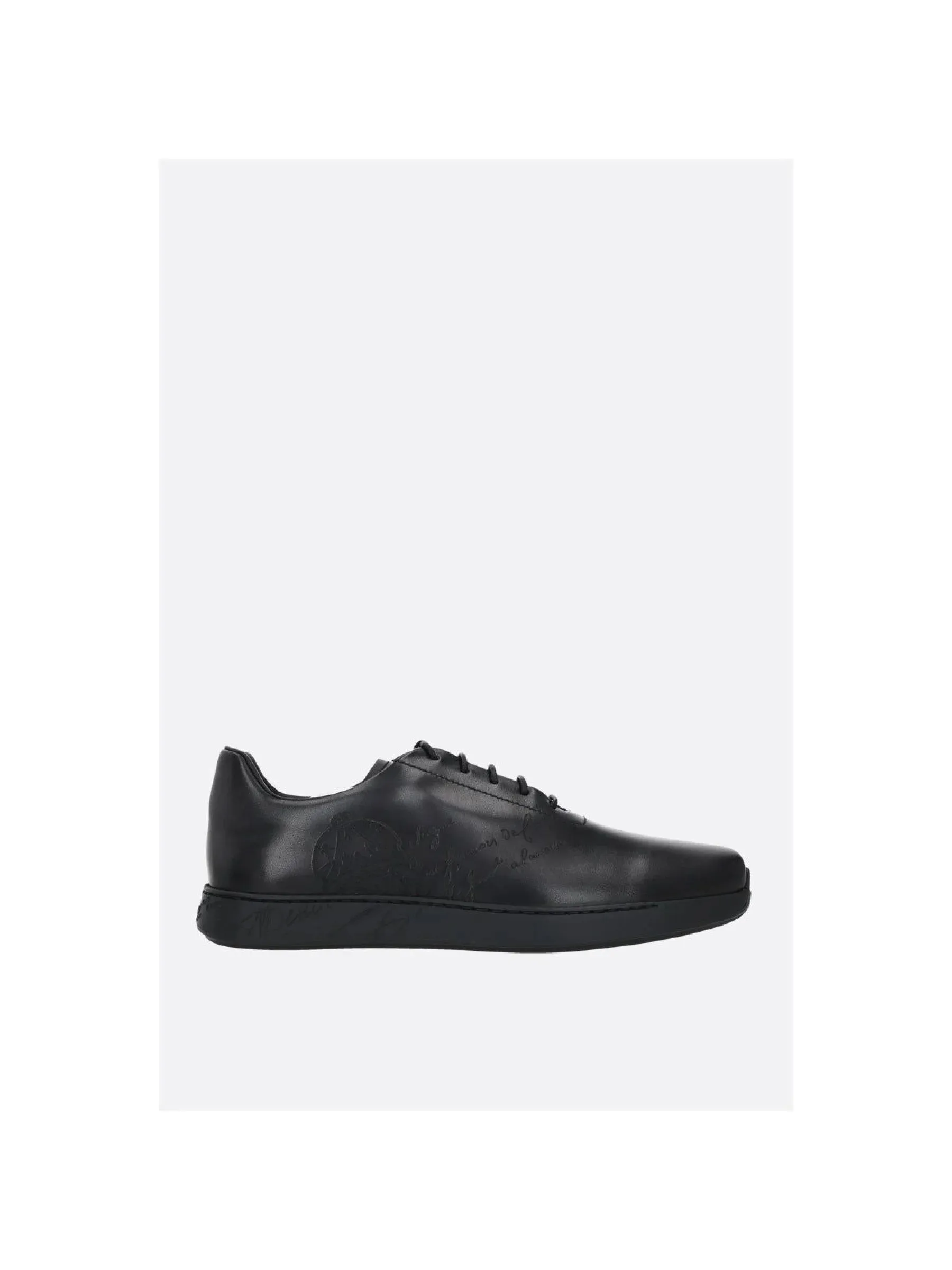 Metropolitain Scritto Leather Oxfords