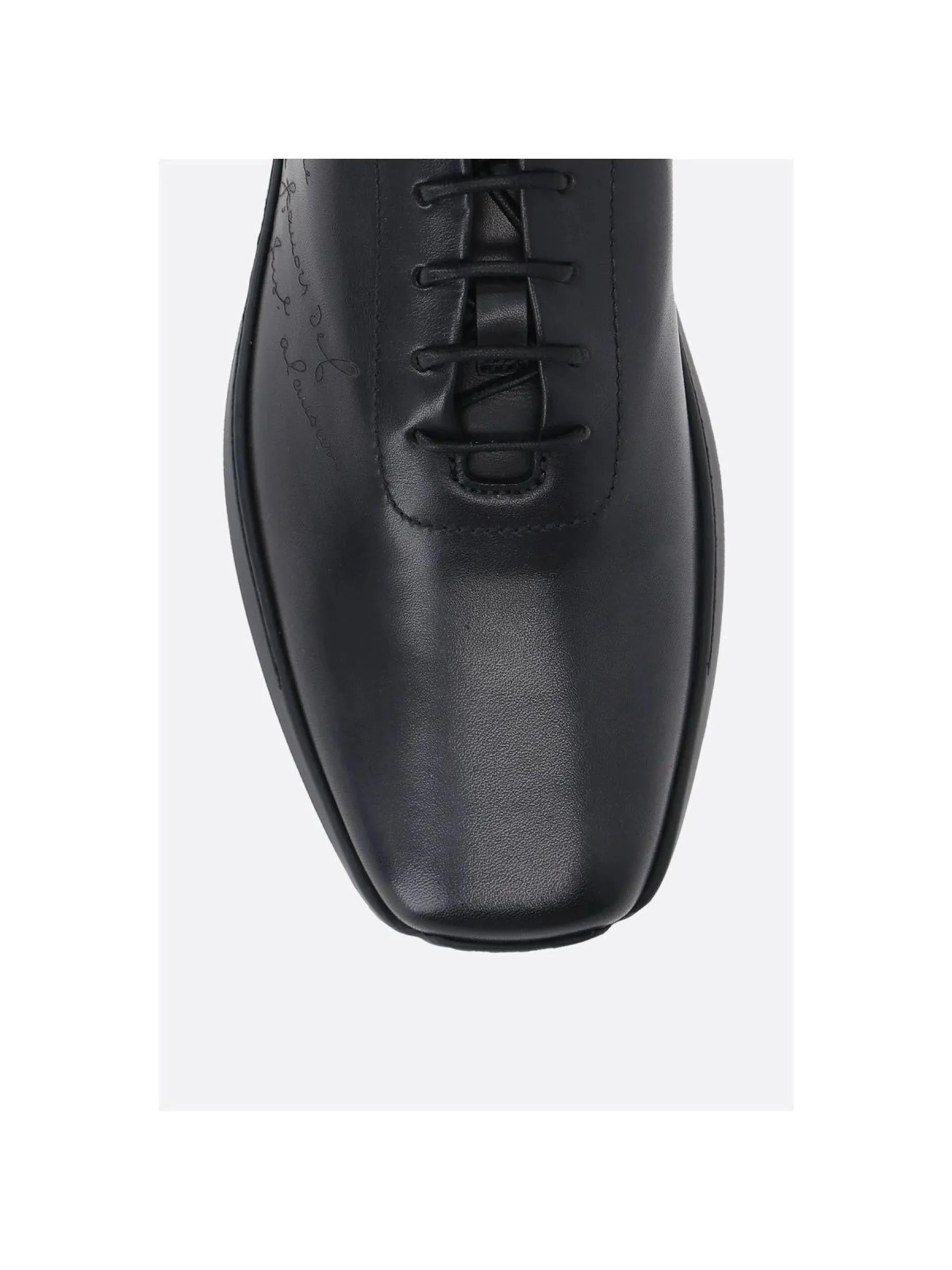 Metropolitain Scritto Leather Oxfords