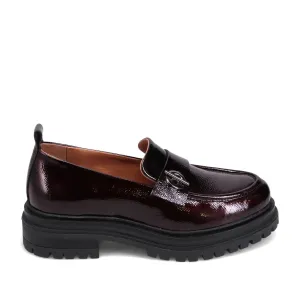 Miz Mooz Women's Loraine in Bordeaux Patent