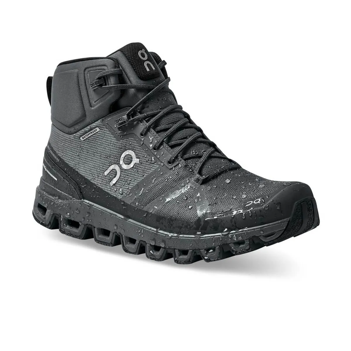 On Cloudrock Waterproof Mens | Rock/Eclipse