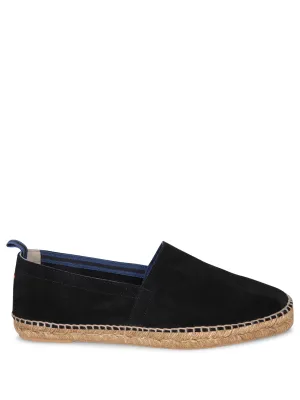 Pablo Suede Black Espadrilles