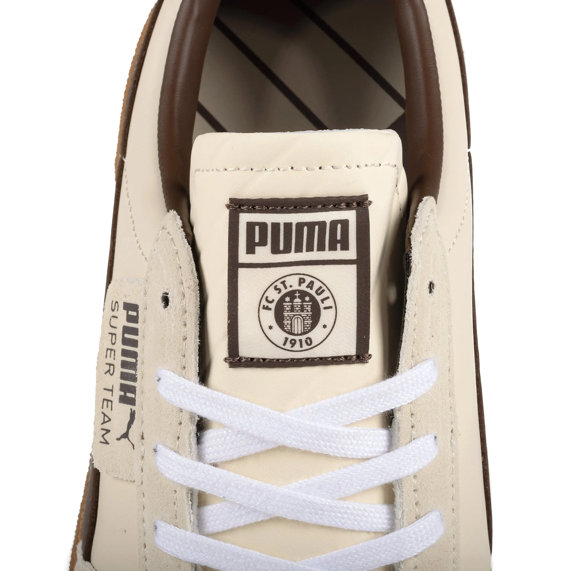 Puma Super Team St. Pauli Sugared Almond/Espresso Brown