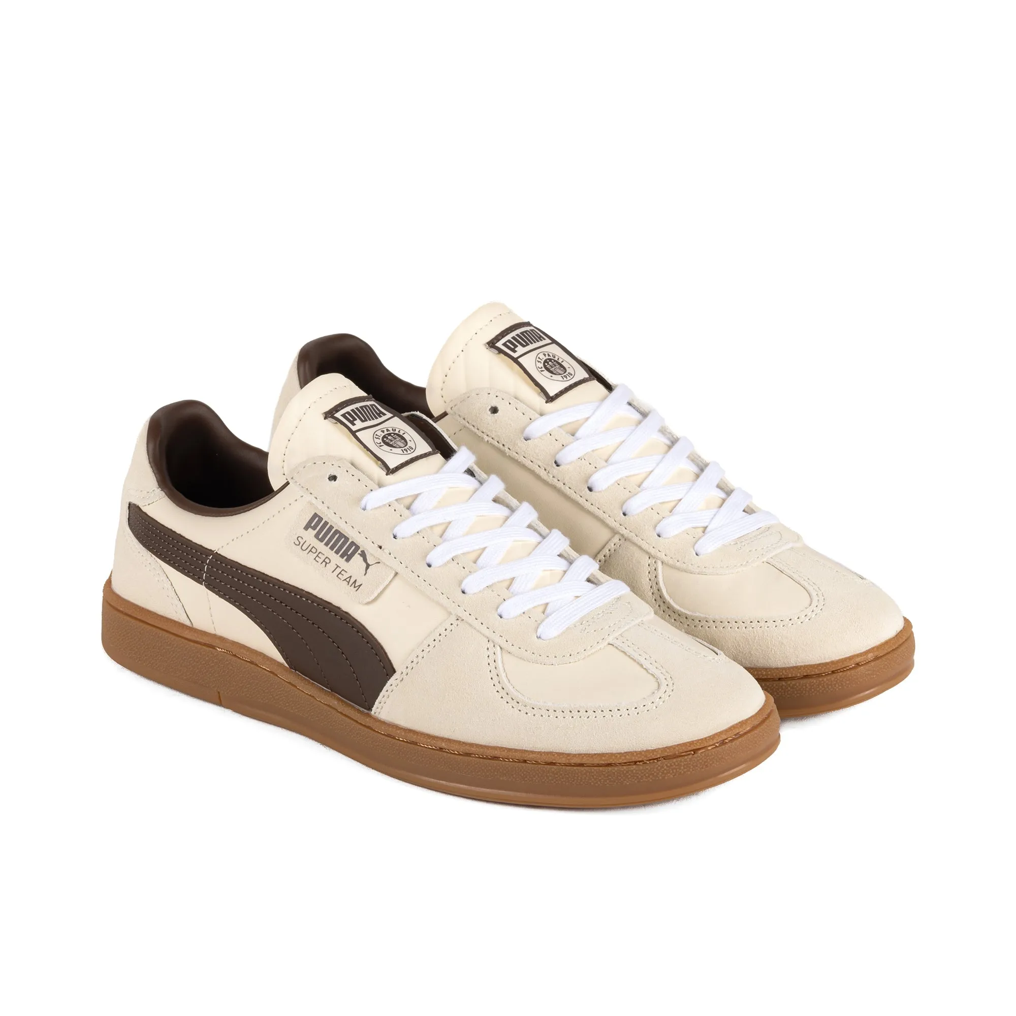 Puma Super Team St. Pauli Sugared Almond/Espresso Brown