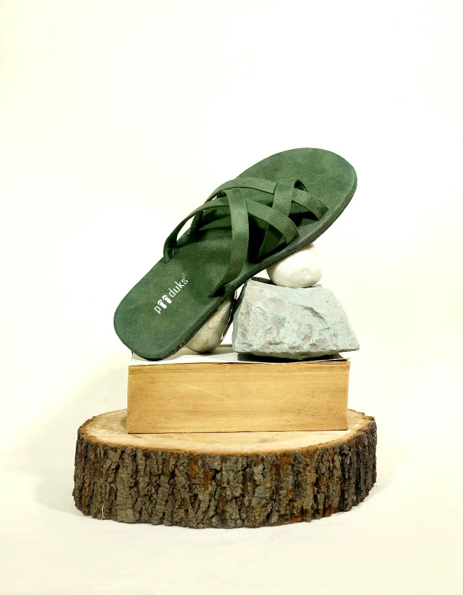 Radial Green Women | Versatile Casual flip flop