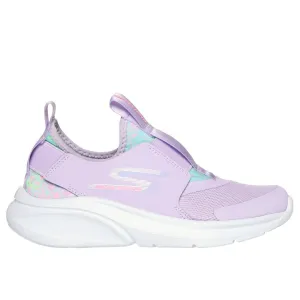 Skechers Lavender Multi Sketch Fast 2.0 Children's Sneaker