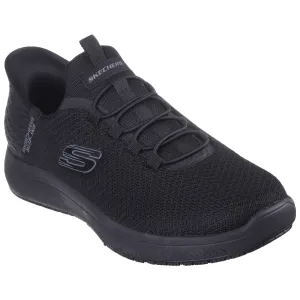 Skechers Mens Summits Colsin Slip-Ins Work Shoes