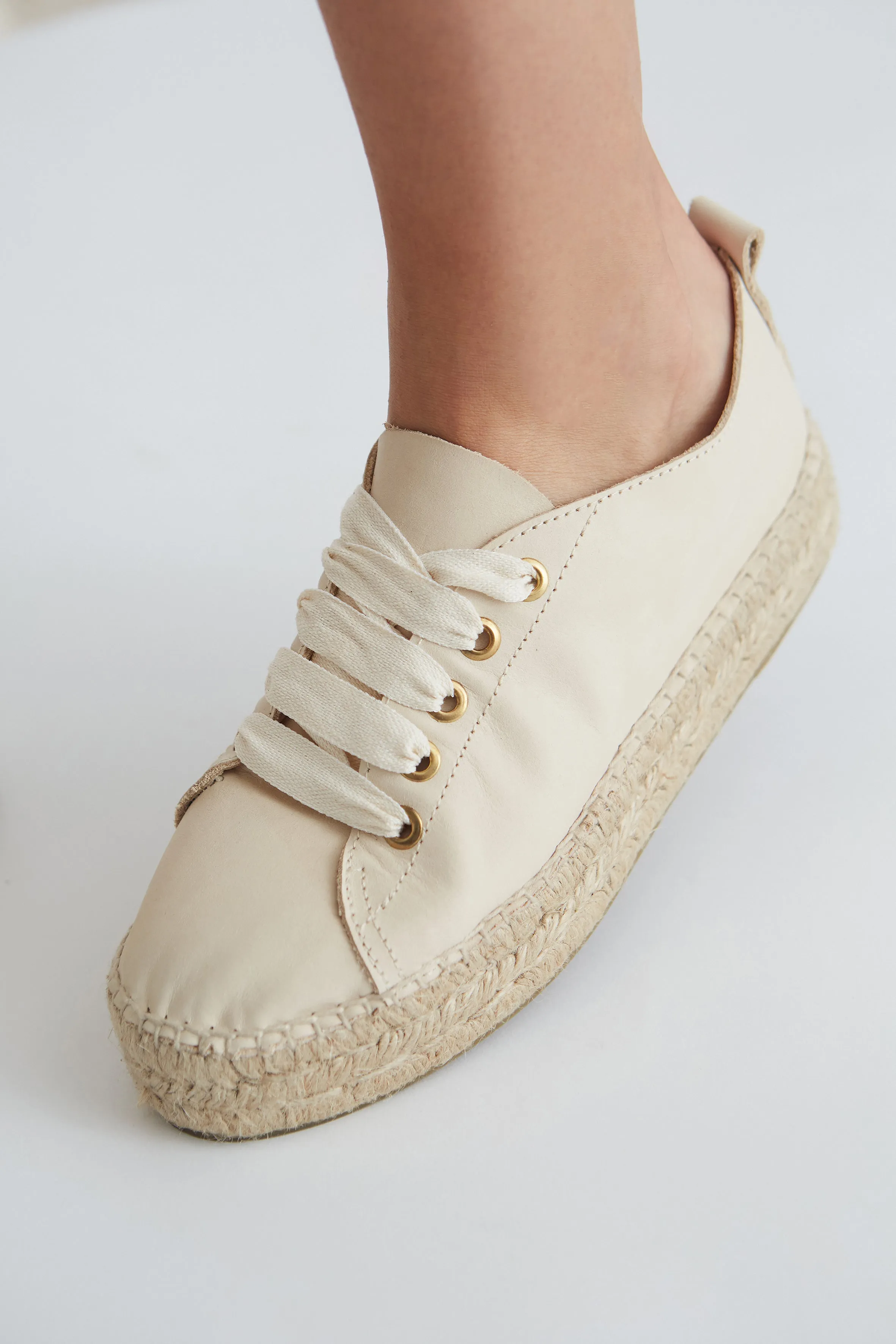 Sneaker Espadrilles Ivory