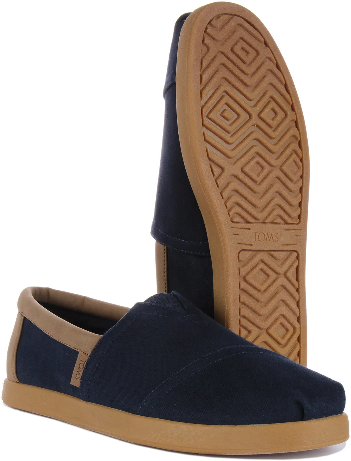 Toms Alp Fwd In Navy Brown For Men