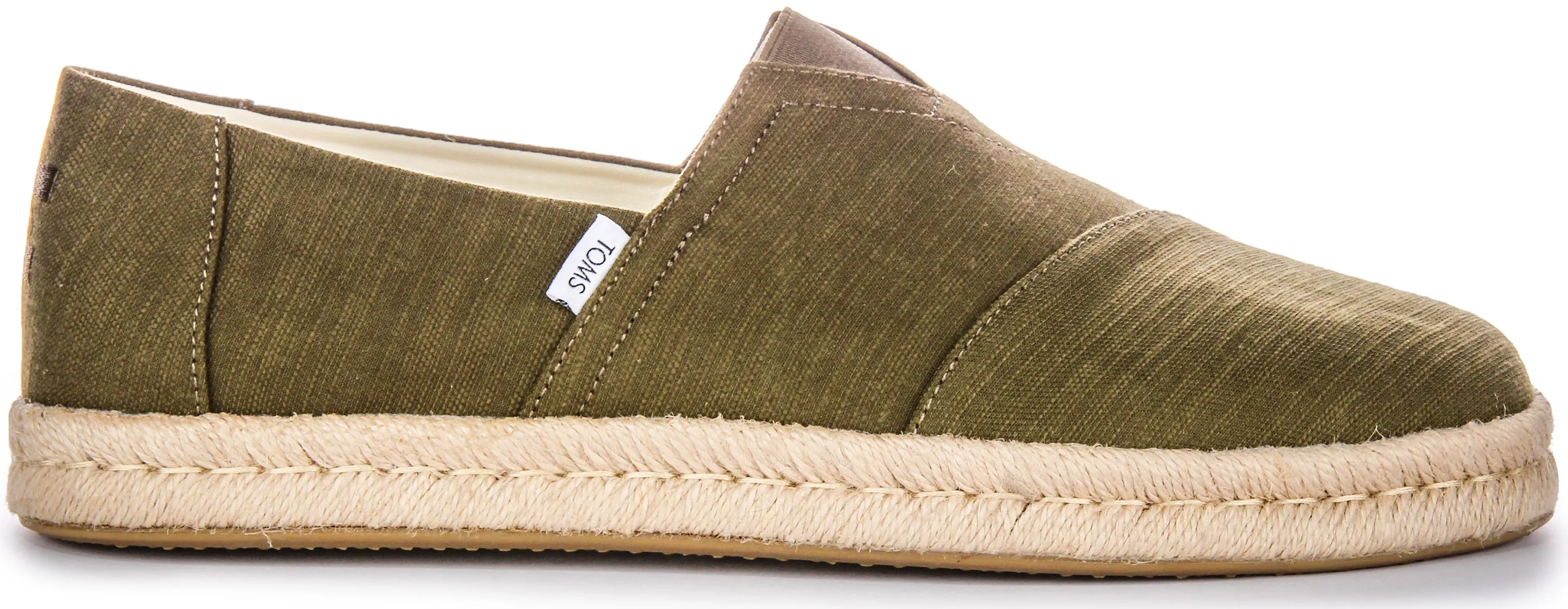 Toms Alpargata Alrop In Olive For Men