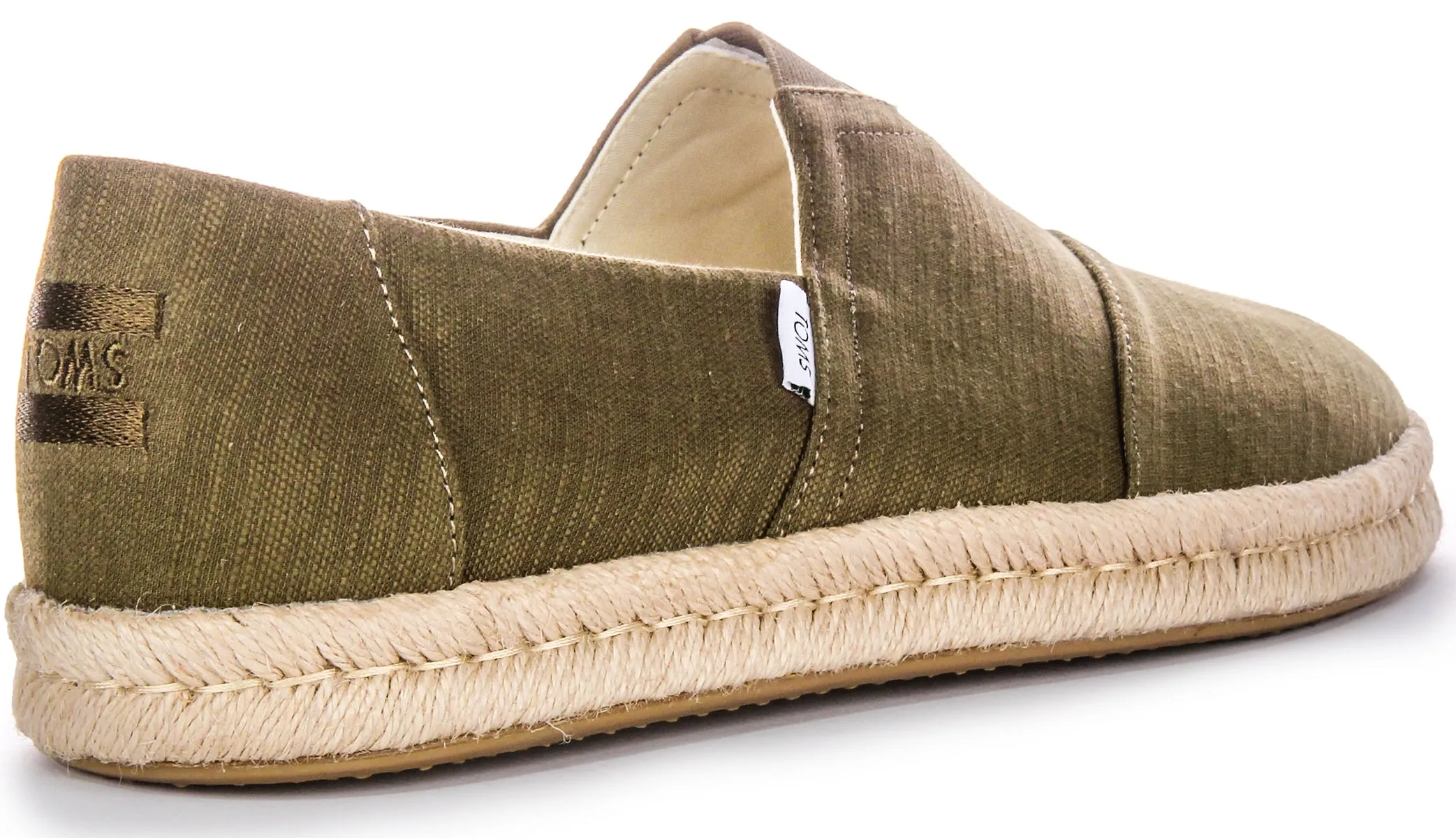 Toms Alpargata Alrop In Olive For Men