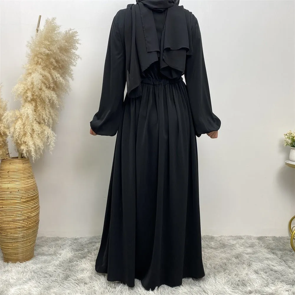 Versatile Stretchy Cuff Abaya (MA085)