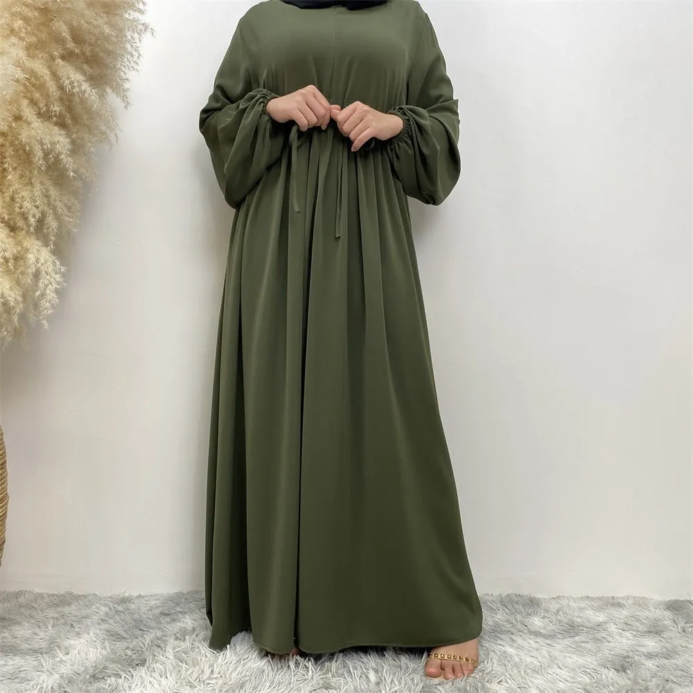 Versatile Stretchy Cuff Abaya (MA085)