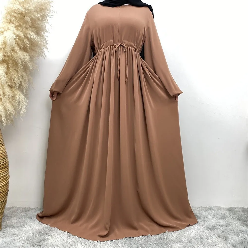 Versatile Stretchy Cuff Abaya (MA085)