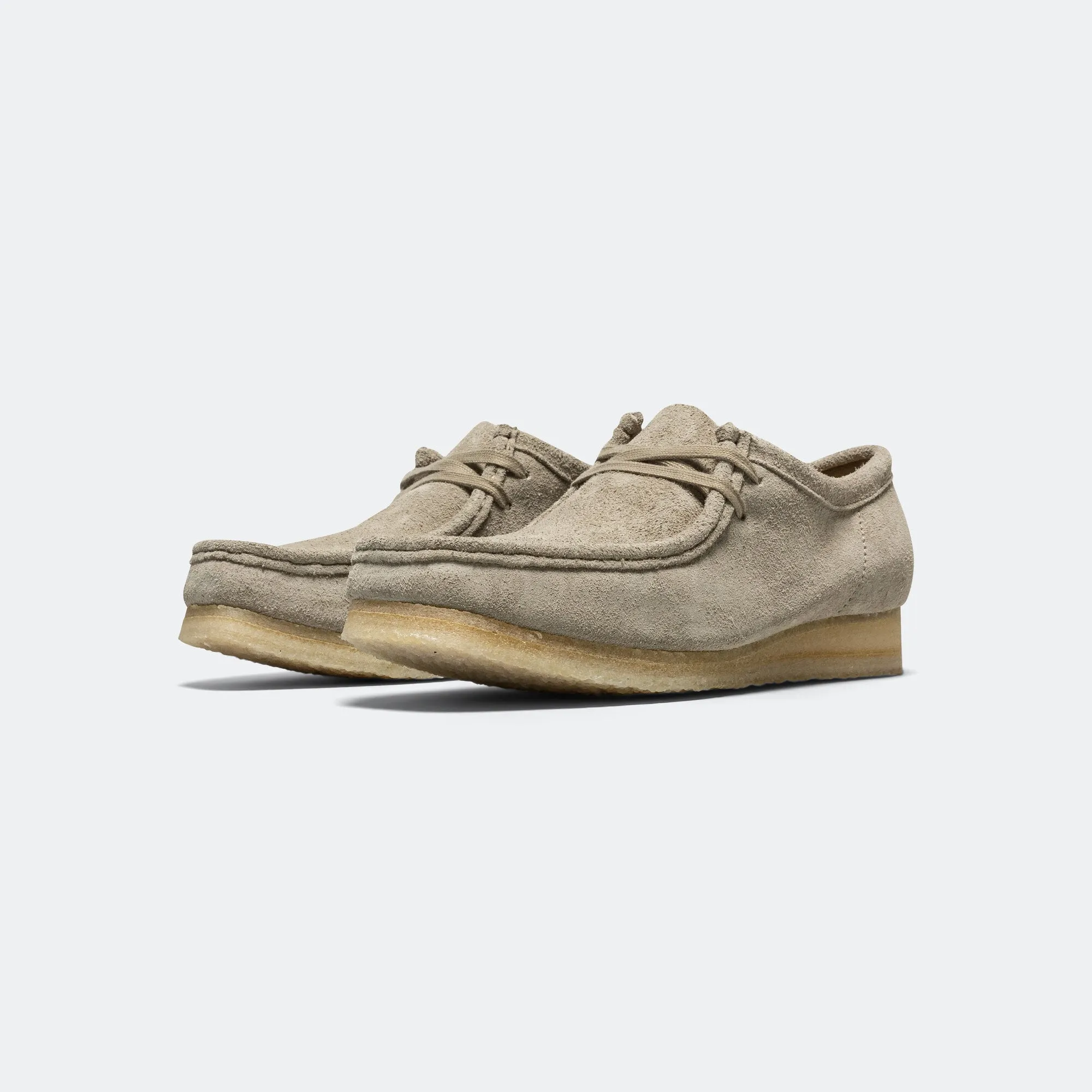 Wallabee - Pale Grey Suede