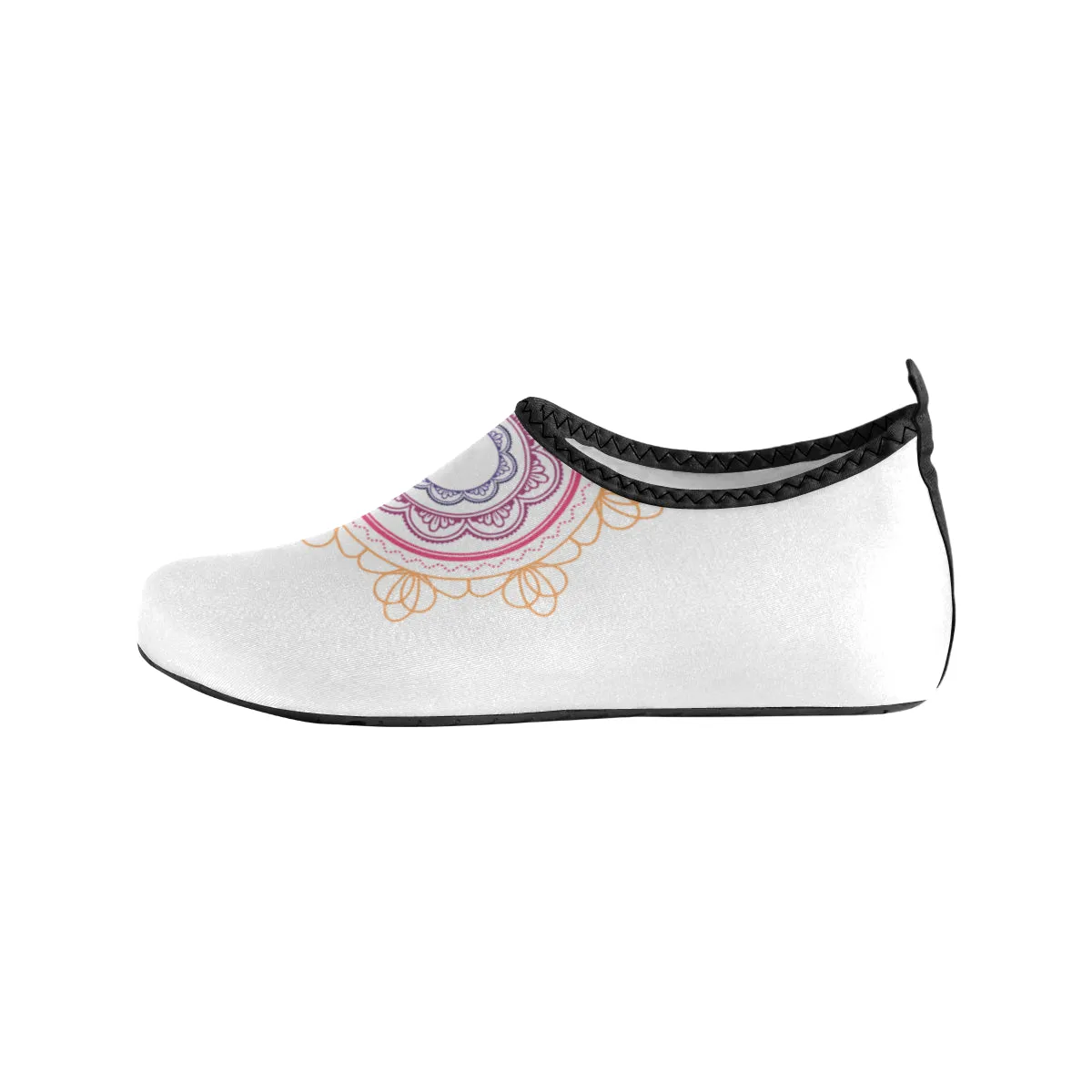 Women's Mandala Print Canvas Barefoot Shoes