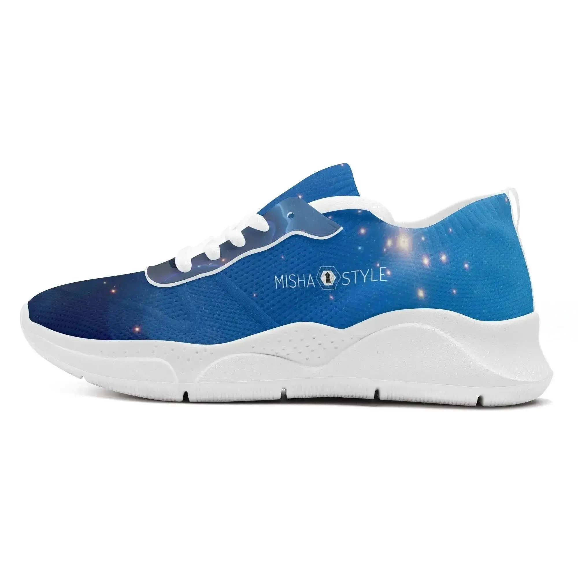 Women's Mesh Gymnastics Chunky Sneakers - Sky