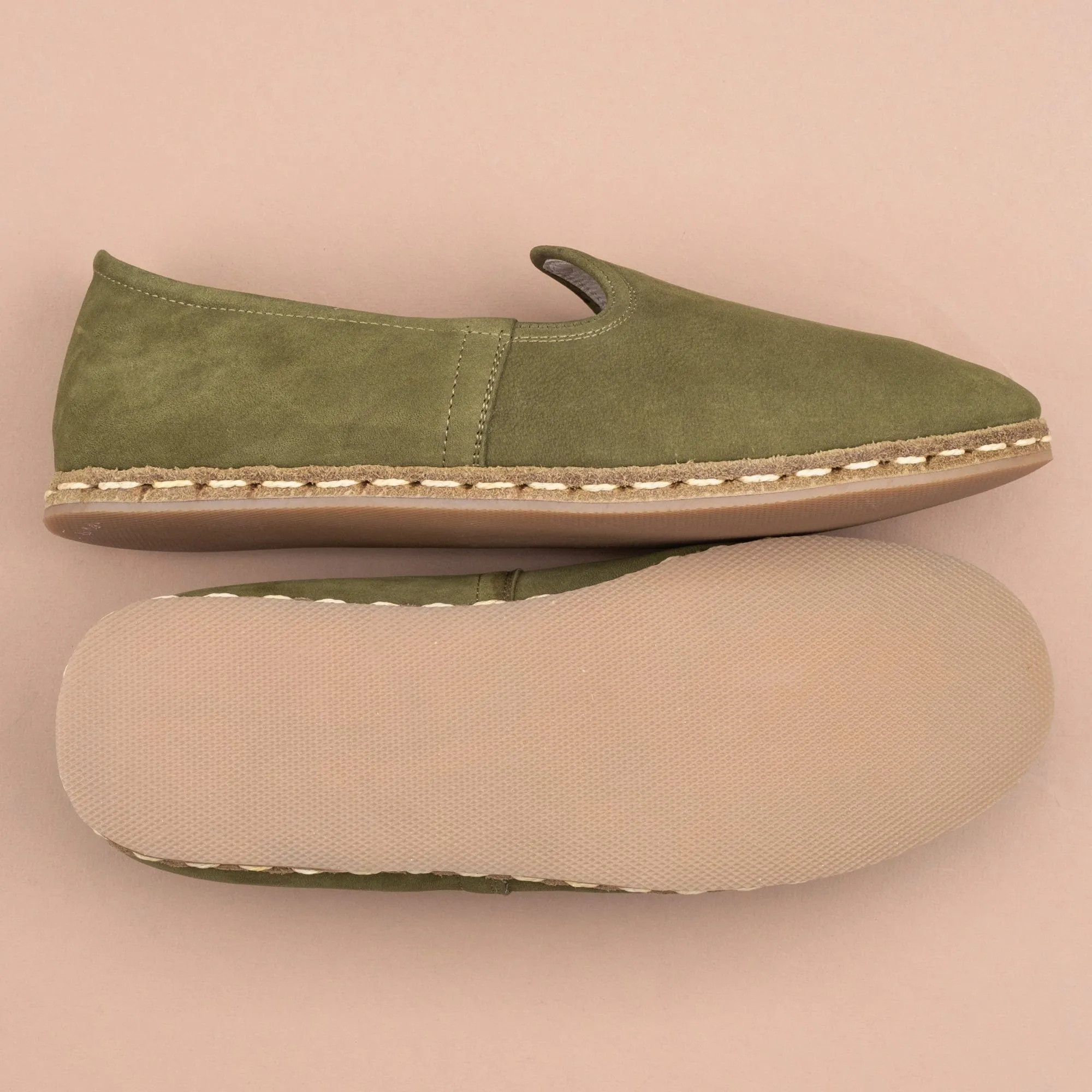 Women's Olive Nubucks