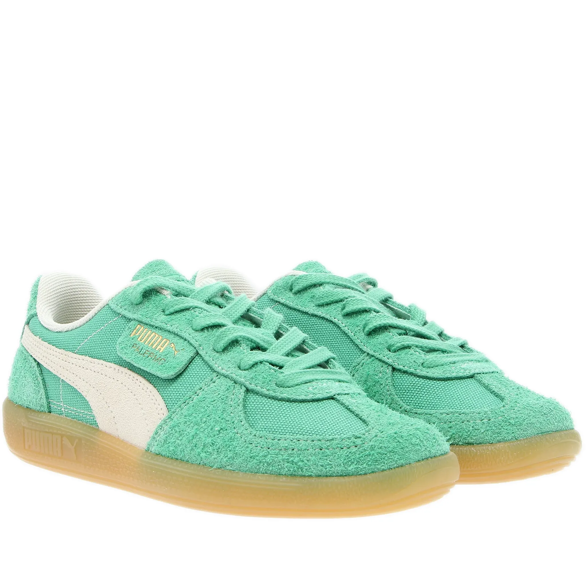 Women's Puma Palermo Vintage Shoes - Jade/ Ivory/Gum